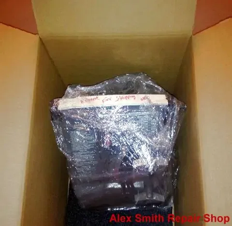 Shopsmith inside Shipping Box